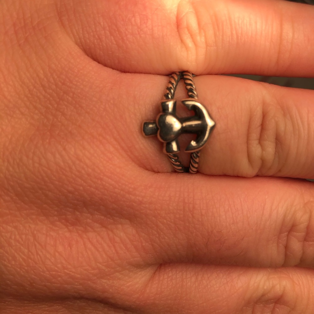James Avery Faith Hope Love ring